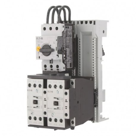 MSC-R-25-M25(24VDC)/BBA 103011 XTSR025B025CTDNL-A EATON ELECTRIC Reversing starter, 3p, 11kW/400V/AC3, 50kA,..
