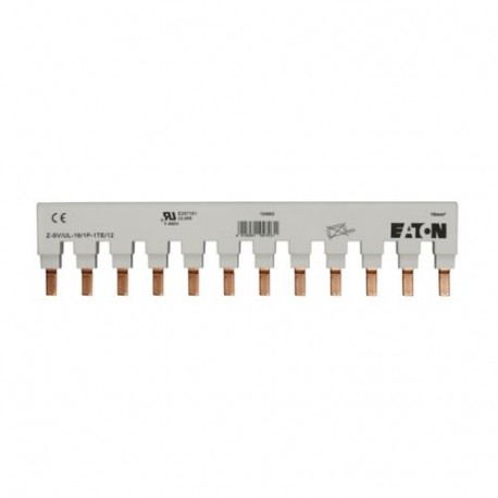 Z-SV/UL-16/3P-3TE/6 104898 EATON ELECTRIC Peine de conexión bloque 3F, 6UM, para FAZ-NA, FAZ-RT