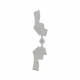 DS-PTV 2,5/4 1083618 PHOENIX CONTACT End cap for segment, length: 33,1 mm, width: 0.8 mm, height: 22 mm
