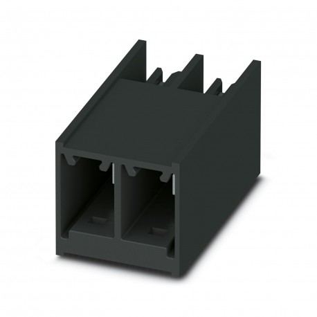 PC 6/ 4-G-7,62 BK 1097713 PHOENIX CONTACT Carcasa base placa de circuito impreso, sección nominal: 6 mm², co..