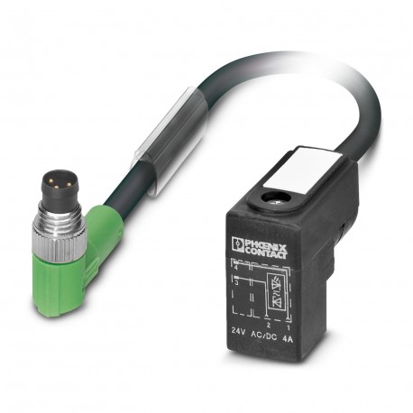SAC-2P-M 8MR/0,68-PUR/CI-1L-Z 1403156 PHOENIX CONTACT Кабель для датчика / исполнительного элемента, 2-полюс..