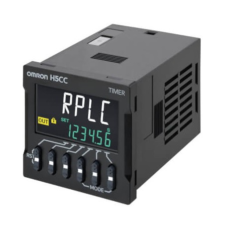 H5CC-L8E H5CC0014D H5CCL8E OMRON Timer, plug-in, 8-pin, DIN 48x48 mm, economy type, No inputs, Contact outpu..