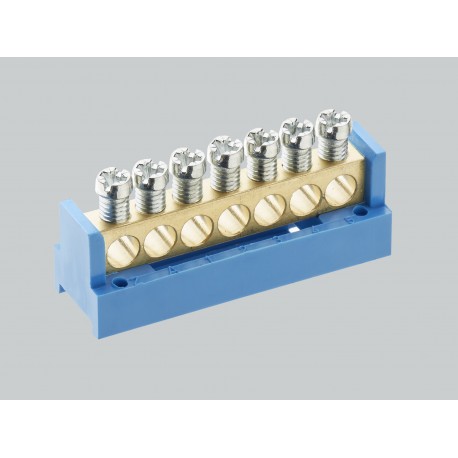 01143 WOEHNER Borne N blue bar 12x2, 63A