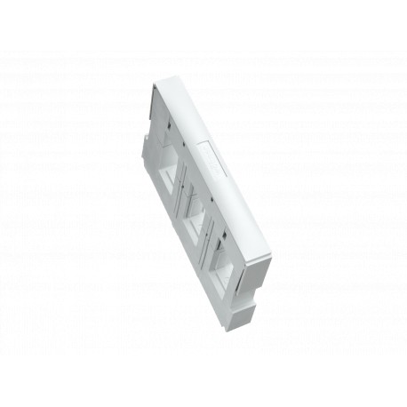 01232 WOEHNER Soporte para barras perfil triple T(2500A), sin protección lateral 3 polos