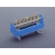 01257 WOEHNER Borne N blu sotto pressione