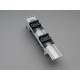 32484 WOEHNER Support for EQUES 60Classic components, 2 adjustable guides, 45mm L: 260