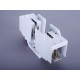 03766 WOEHNER Base fus. NH 400A, talla 2/1P, Tornillo M10 Montaje en panel