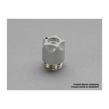 31098 WOEHNER Bouchon à vis avec tour. D, 500V E27, plastique