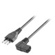 6ES7900-1EA00-0XA0 SIEMENS cabo com conector IEC, Itália, 230 V AC, angular, para IPC e fontes de alimentaçã..