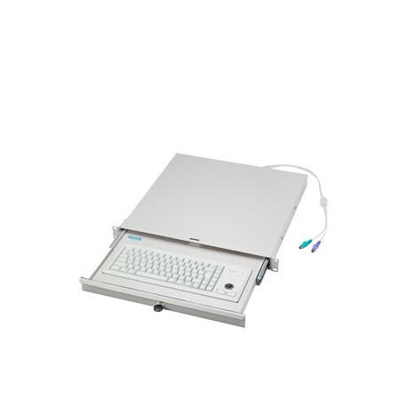 6GF6710-3BK SIEMENS Teclado PS2 de 19", em, com trackball, teclado na gaveta para computadores com interface..