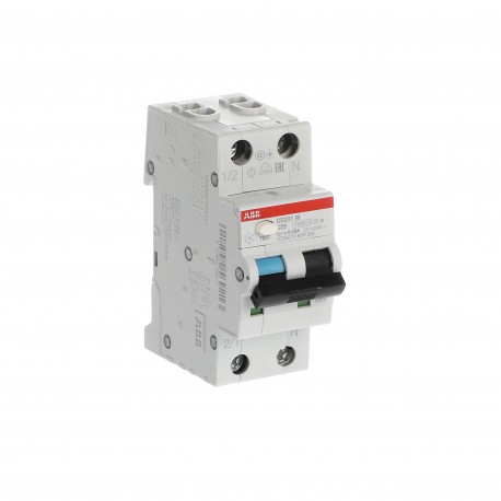 2CSR275189R1064 ABB I.com.DS200M 1p+N C 6A A 15kA 30mA 110V