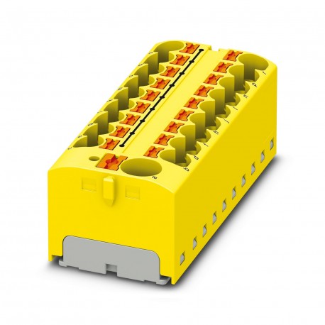 PTFIX 10/18X4 YE 3273906 PHOENIX CONTACT Block for distribution, rated voltage: 450 V, nominal current: 32 A..