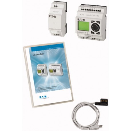 EASY-BOX-512-DC-USB 116563 EATON ELECTRIC Starter kit, EASY512-DC-RC, EASY200-POW, EASY-USB-CAB e easySoft-B..