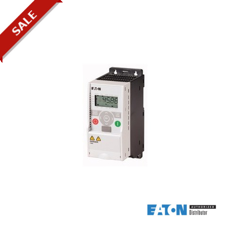 MMX12AA2D4F0-0 121364 EATON ELECTRIC Variable frequency drives, 1p, 230 V, 2.4A, 0.37kW