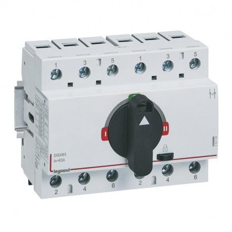 424102 LEGRAND DSX TSE DIN-SCHALTER 3P 63A