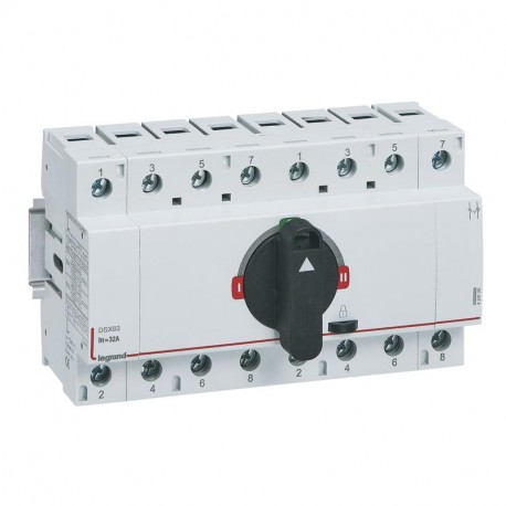 424106 LEGRAND DSX TSE DIN SWITCH 4P 32A