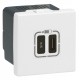 077585L LEGRAND MO-USB C 2M 30 Вт BL