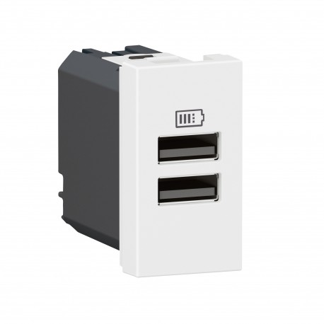 077660L LEGRAND MO-2USB A+A 1M 15W BL