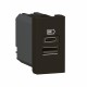 077672L LEGRAND MO-2USB A+C 1 м 15 Вт NM
