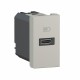 077691L LEGRAND MO-USB C 1M 20W ALU