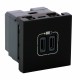 079190L LEGRAND MO-2USB C+C 2М 15Вт НМ