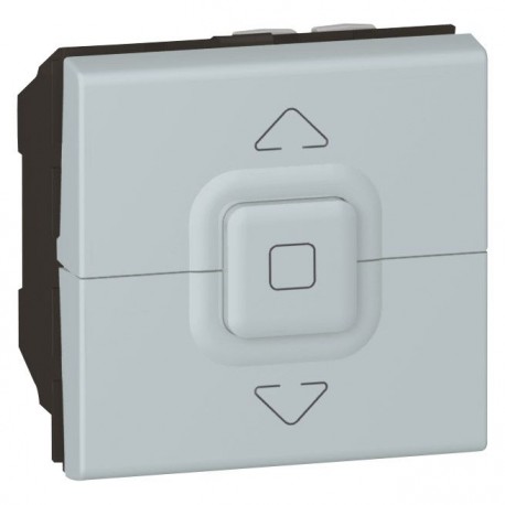079228 LEGRAND MO-BUTTON DOPPELTER ALU-VERSCHLUSS