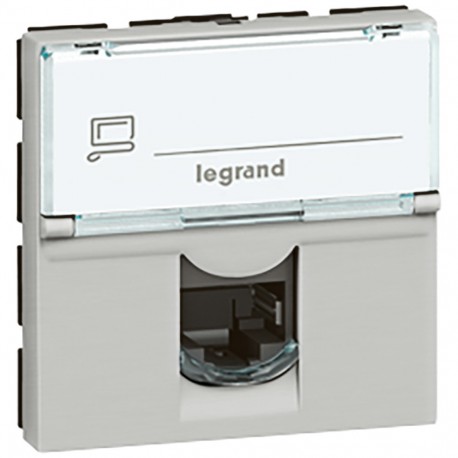 079454 LEGRAND MO-SOCKEL RJ45 C5E UTP 2M AL