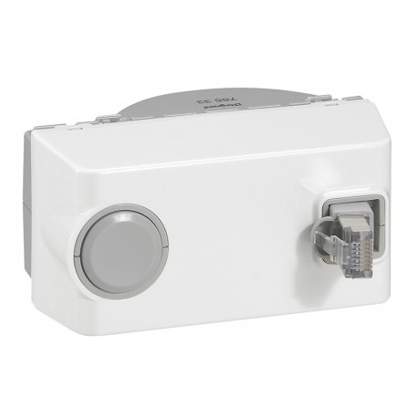 076533 LEGRAND MO-BASE RJ45 C6 FTP ENROLL BL