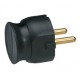 050184 LEGRAND EXT PLAN BLACK PLUG 16A ETI