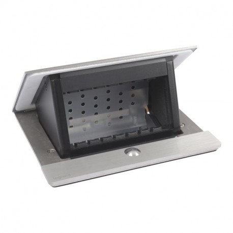 654812 LEGRAND IN-POPUP 4MOD INOX VIDE IP44