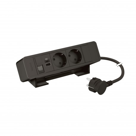 655137BK LEGRAND EN-LIGNE 2TO+USB AC+1 RJ45 NG