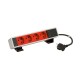 655139AB LEGRAND IN-ONDESK 4X2P+T ROJ+INT AL 2M