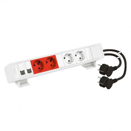 655140WH LEGRAND IN-ONDESK 2VERS NG+2VERS ROJ+2RJ B