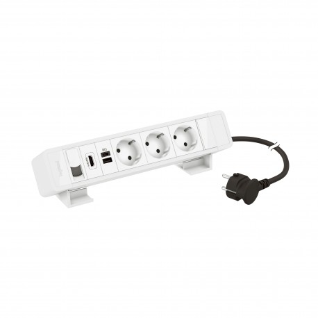 655141WH LEGRAND IN-ONDESK 3TO+USB AC+RJ+HDMI B