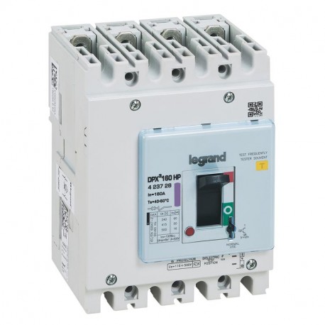 423728 LEGRAND DPX3160HP MAG+DIF 4P 160A 50KA