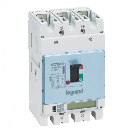 423420 LEGRAND DPX³ 250CV S10 3P 40A 50KA