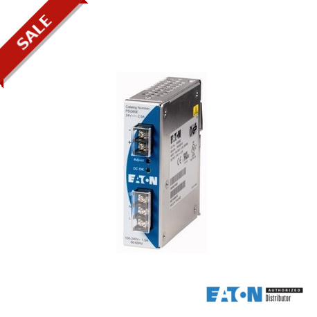 PSG60E 131673 EATON ELECTRIC 85-264VAC 1~ / 24VDC ajust. 2,5 Ampliación Con