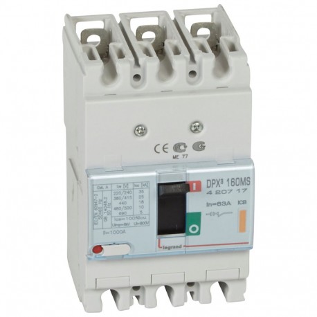 420717 LEGRAND DPX³ 160 SM 3P 63A 25KA