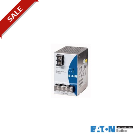 PSG60F 135226 EATON ELECTRIC Bloc d’alimentation, triphasé, 400-500VAC/24VDC, 2,5A