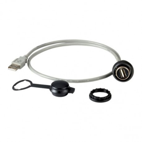 M22S-USB-SA 147535 M22S-USB-SAQ EATON ELECTRIC Cavo preconfezionato (0,6 m) con spina collegata in modo fiss..