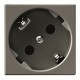 2CLA208800T1801 T2088 AN NIESSEN Base schuko W RAL7016