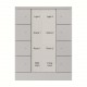 2CKA006330A0074 SB/U8.0.1-83 NIESSEN Pulsador Tenton, 8 canales, AL