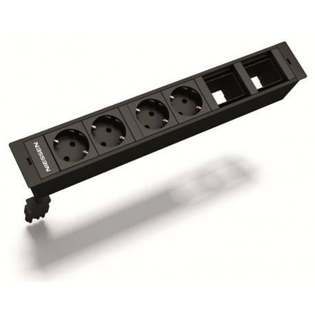 2CLA253400T1801 T2534 AN NIESSEN Posto 6 elementos de j 4BEAN+2Hueco Latig.CR AN