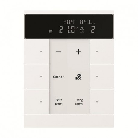 2CKA006330A0060 SBC/U6.0.1-884 NIESSEN Termostato Tenton zumbindo. CO2, 6 latas. Companheiro de Bronze