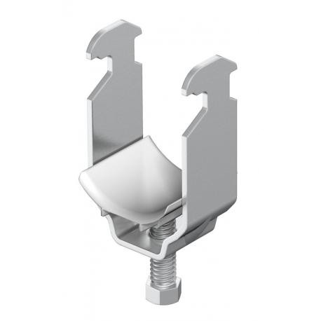 2056 22 ALU 1183222 OBO BETTERMANN Abrazadera sobre perfil 2056 22 ALU Acero, St Aluminio, Alu