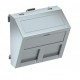 DTS-2B AL1 6119248 OBO BETTERMANN La technologie de données support f. 2 modules type de connexion B, 45x45 ..