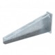AW 80 41 FT 6417795 OBO BETTERMANN suporte reforçado para parede ou perfil, B410mm, galvanizado a quente, DI..