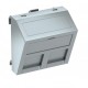 DTS-2RM AL1 6119302 OBO BETTERMANN DTS-2RM AL1, DTS-2RM AL1, 45x45mm, alumínio lacado, policarbonato, PC
