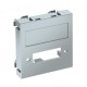 MTG-DV O AL1 6104784 OBO BETTERMANN Prenez, DVI, multimédia sans prise de raccordement, 45x45mm, aluminium l..