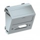 MTS-DV O AL1 6104796 OBO BETTERMANN Prenez, DVI, multimédia sans prise de raccordement, 45x45mm, aluminium l..